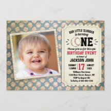 Foto do primeiro aniversario Sports Baseball Slugg