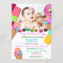 Foto do sorvete Sweets ANY AGE festa de aniversári