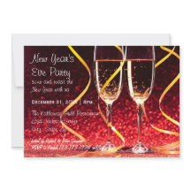 Foto dos óculos de champanhe - Festa de Ano Novo