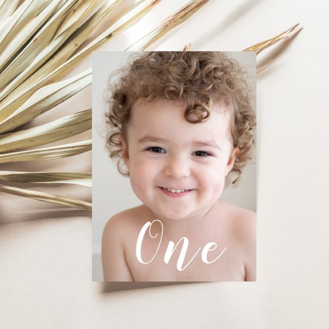 Convite Foto e script de festa de primeiro aniversario par (Criador carregado)