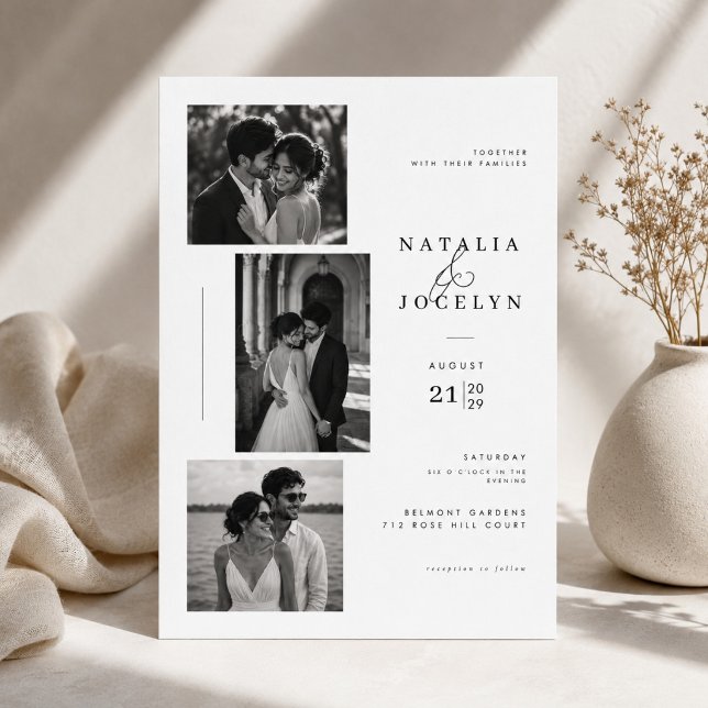 Convite Foto Editorial de História de Casamento (Criador carregado)