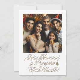 Convite Foto Feliz Natal & Próspero Ano Novo