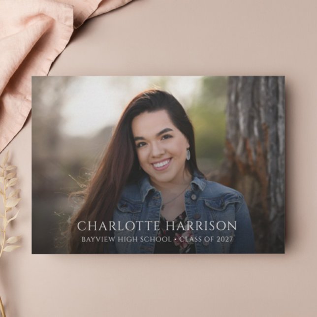 Convite Foto Festa de formatura Bohemian Floral (Criador carregado)