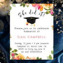 Foto floral em aquarela rosa e pêssego