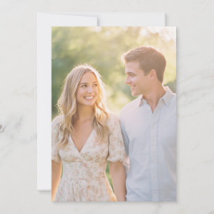 Convite Foto Floral Pastel Serena