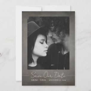 Convite Foto Gótica Casamento Salve a Data