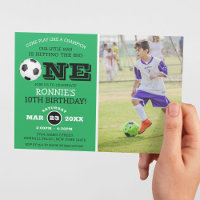 Foto Legal de Futebol para Crianças de Aniversário