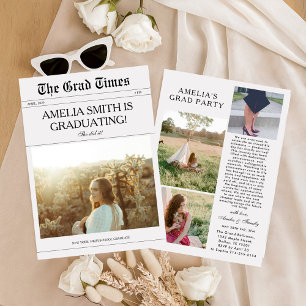 Convite Foto Moderna  Jornal Turma de formatura de 2026