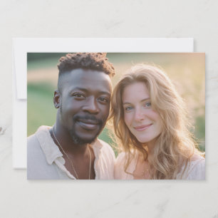 Convite Foto Natural Terrosa e Aconchegante