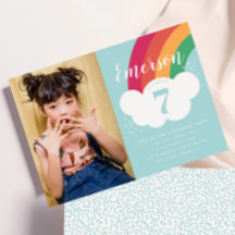 Foto Nuvem Arco-íris Festa de Aniversário Infantil