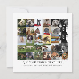 CONVITE FOTO OFERECE MOM PAI GRANDPA GRANDMA PETS AMIGOS