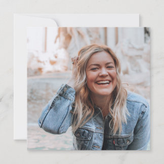 Convite Foto personalizada