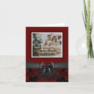 Convite Foto personalizada de feriados felizes do Feliz Na