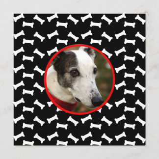 Convite Foto personalizada de Festa de aniversário de cães