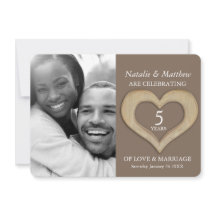 Foto personalizada do casamento de 5