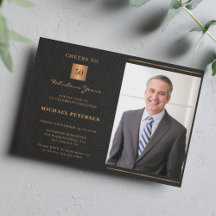 Foto personalizada elegante e elegante de ouro pre