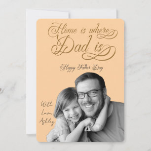Convite Foto Personalizada Feliz Dia dos Pais