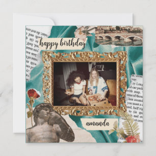 Convite Foto personalizada Presente perfeito para aniversá