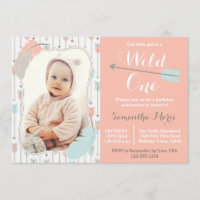 Foto Rosa De Primeiro Aniversário Da Wild One Trib