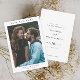 Convite Foto simples Casamento Salvar a Data (Criador carregado)