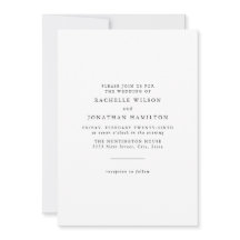 Foto Simples Chic Casamento de Monograma Branco Pr