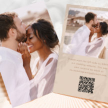 Foto Simples com Casamento Neutro do Código QR Rsv
