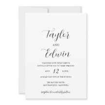 Foto Simples Contemporânea Moderna Casamento