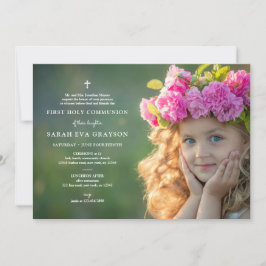 Convite Fotográfico à Santa Comunhão