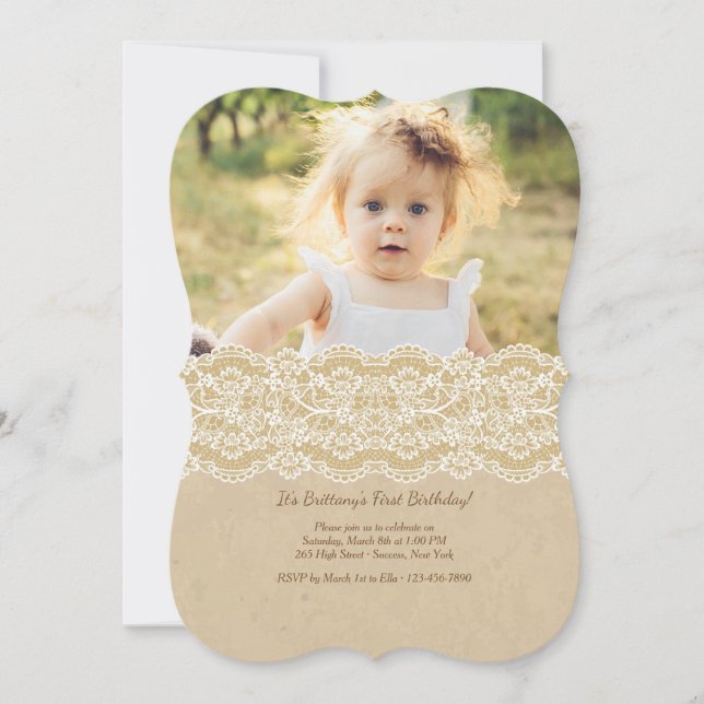 Convite Fotográfico apenas presciente (Frente)