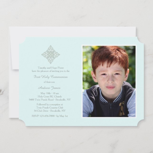 Convite Fotográfico Cruzado Revertido (Frente)