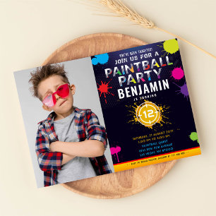 Convite Fotográfico de Aniversário do Partido Pa
