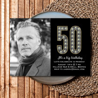 Convite Fotográfico para 50 Anos de Marquee