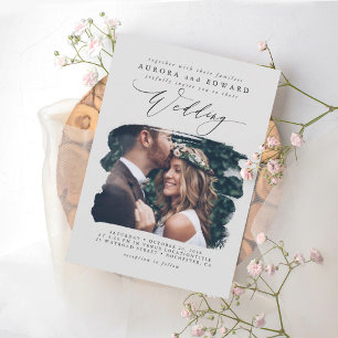 Convite Fotográfico para Casamento de Na moda Mod