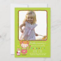 Convite Fotográfico para Garota de Aniversário Doc