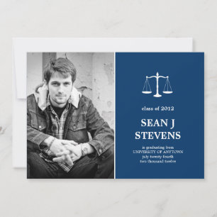 Convite Fotográfico para Graduação em Lei de Ju