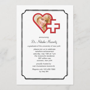 Convite Fotográfico para Graduação na Faculdade