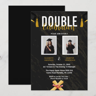 Convite Fotos da Festa de formatura de Celebração Dupla Pr