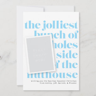 Convite Fotos do retrato da tradição de feriado de Bunch m