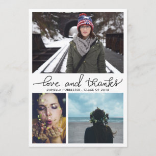Convite Fotos graduadas bonitos do roteiro três do amor e