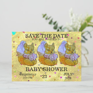 Convite Fox named Dice