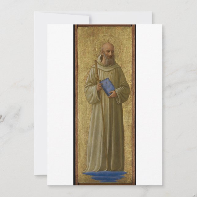 Convite Fra Angelico - Santo Romuald (Frente)