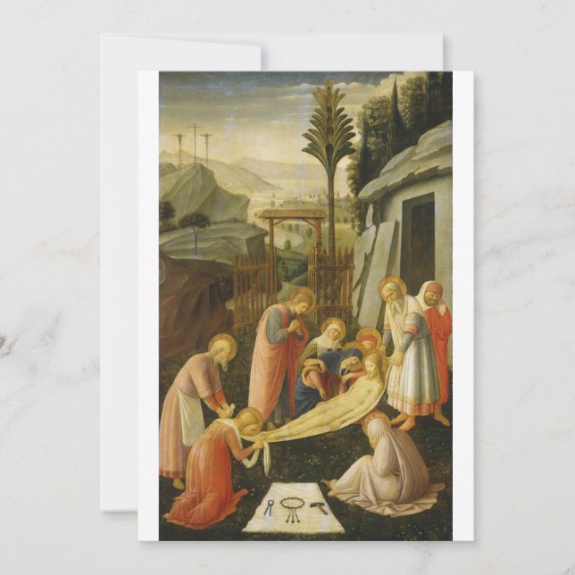 Convite Fra Angico - O Entombamento do Cristo (Frente)