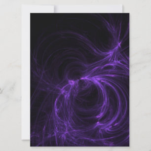 Convite fractal roxo