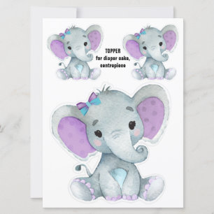 Convite Fralda de elefante, Decoração do núcleo