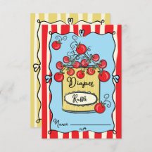 Fralda de Tomate de Cereja Raffle