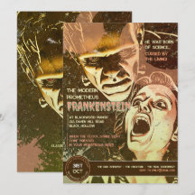 Frankenstein Retro Terror Vintage