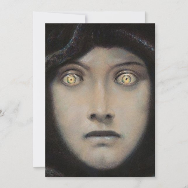 Convite Franz Von Stuck - Chefe Da Medusa (Frente)