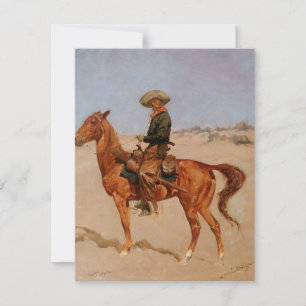 Convite Frederic Remington's The Puncher (1895)