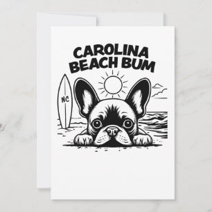 Convite French Bulldog Carolina Beach Bum