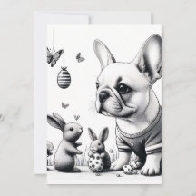 Frenchie e bunnies